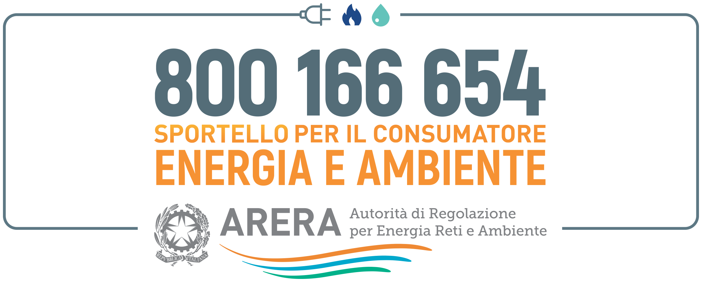 800 166 654 - Sportello per il consumatore - Energia e ambiente